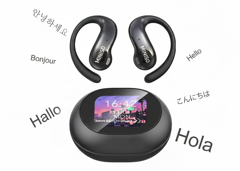 AI Voice-Translator – Intelligente Echtzeit-Übersetzer Kopfhörer